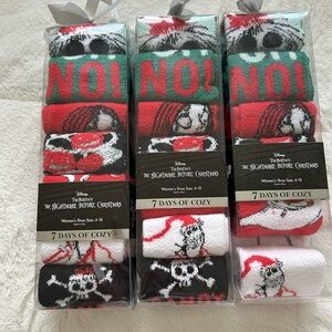 20 pairs: Disney The Nightmare Before Christmas Women’s socks 4-10 size